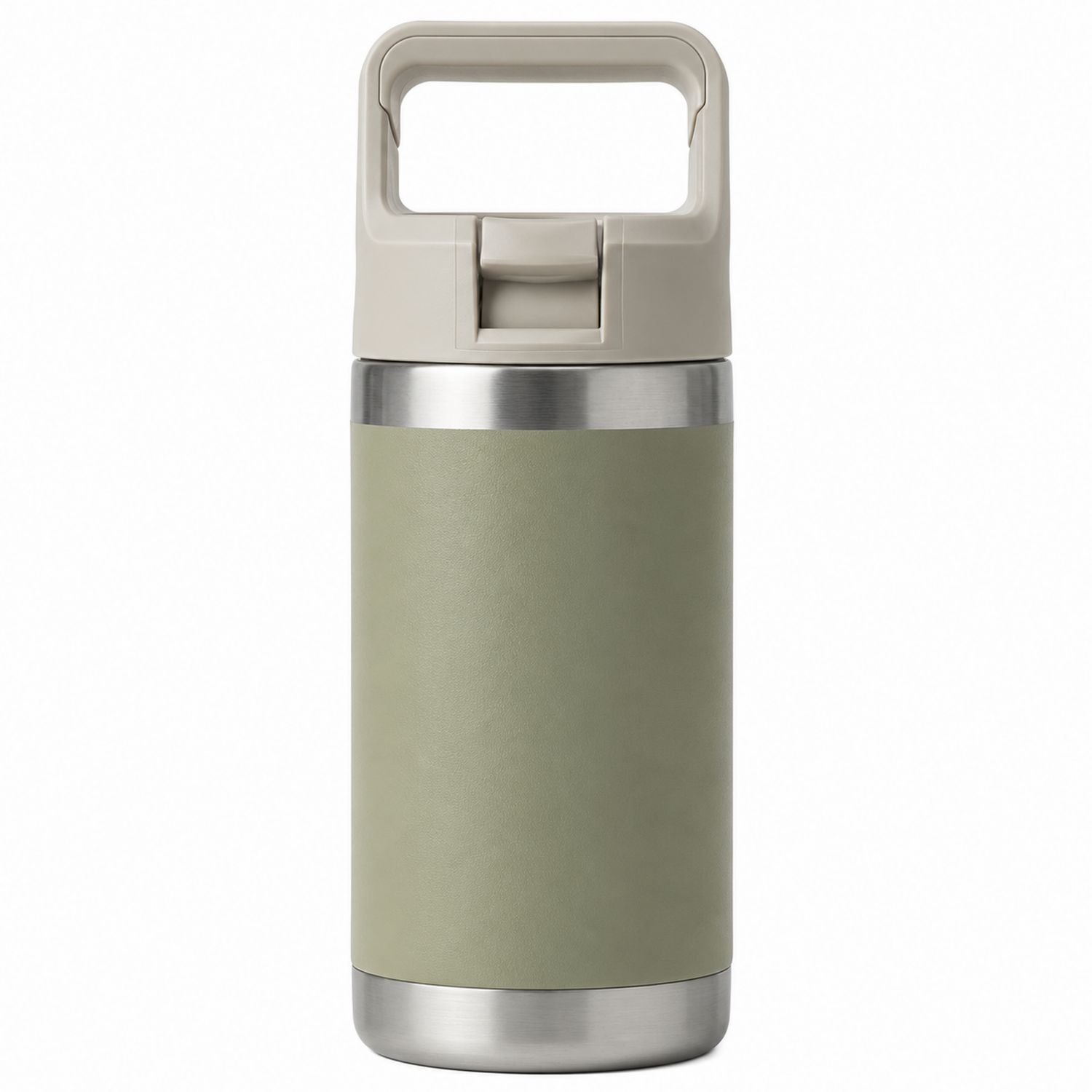 Thermosflasche Edelstahl Doppelwandig 500ml Khaki