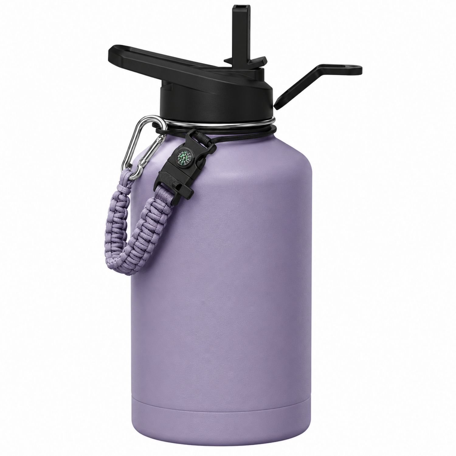 Violette Thermosflasche mit Breitmundöffnung - 1000ml