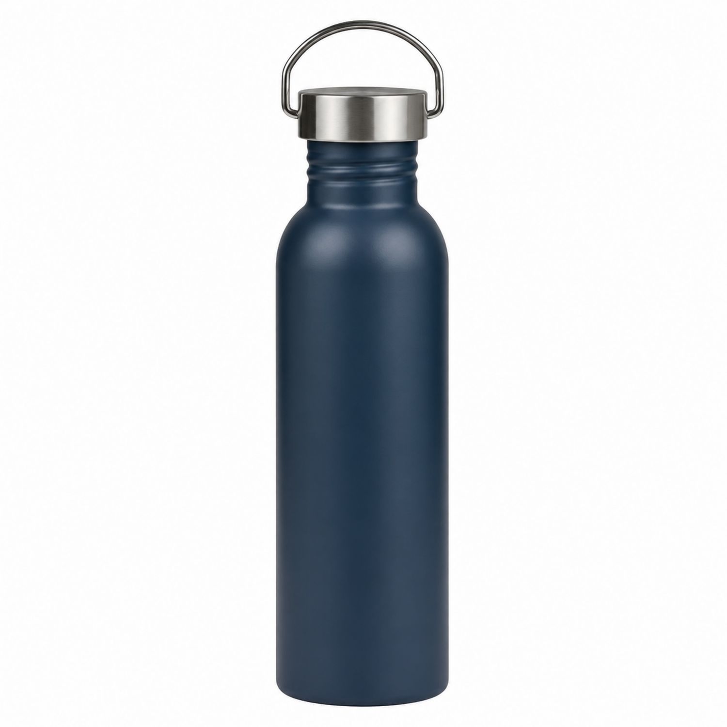 Isolierte Edelstahl-Trinkflasche 750ml Dunkelblau
