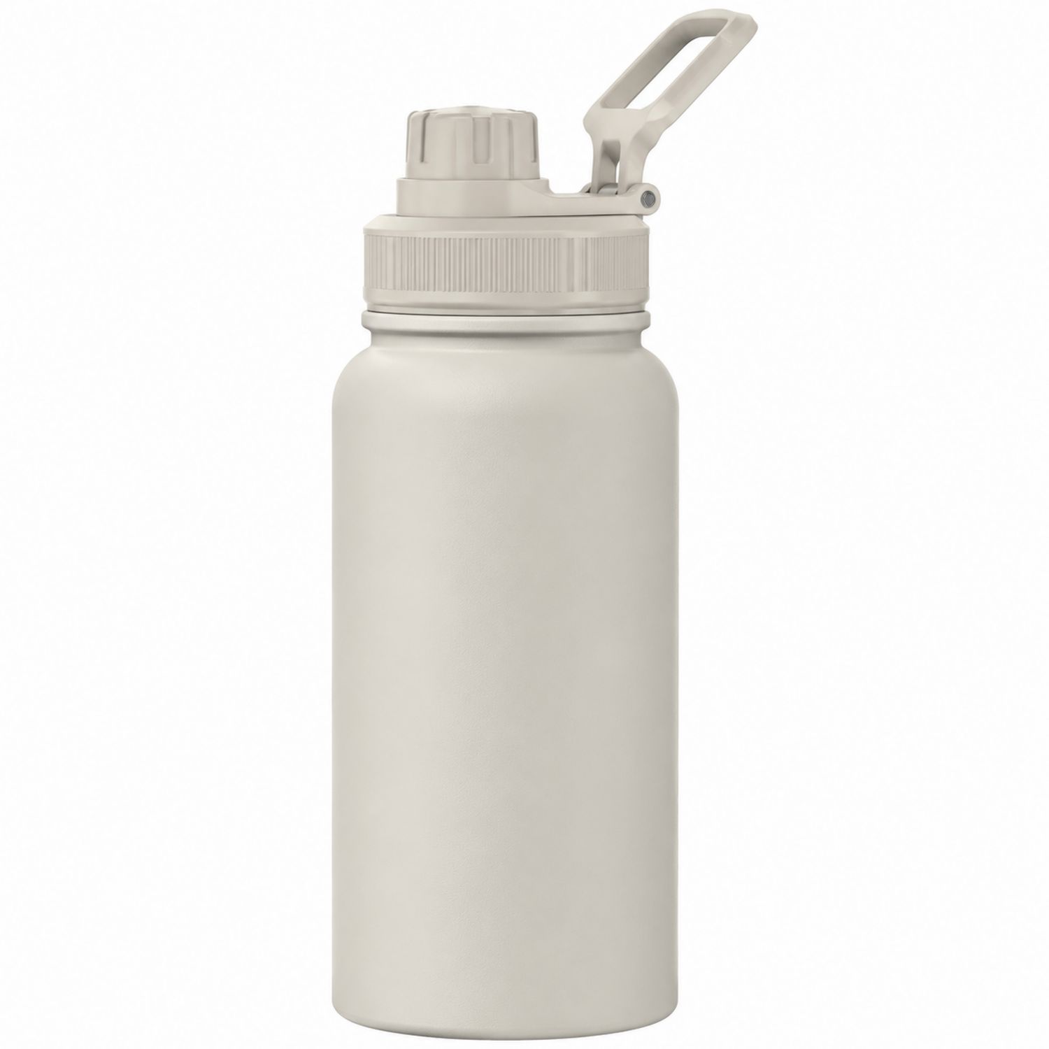 Isolierte Sport Trinkflasche 750ml Creme
