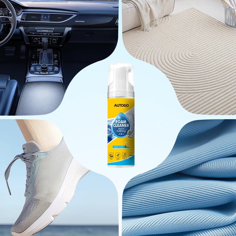 🔥Powerful & Multipurpose Car Interior Foam Cleaner