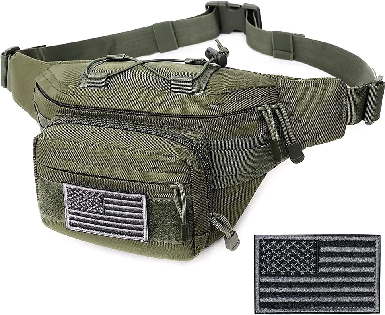 Tactical Sling Bag for Men – Durable Water-Resistant Waist Pack for Hiking, Travel & Everyday Carry🏕️