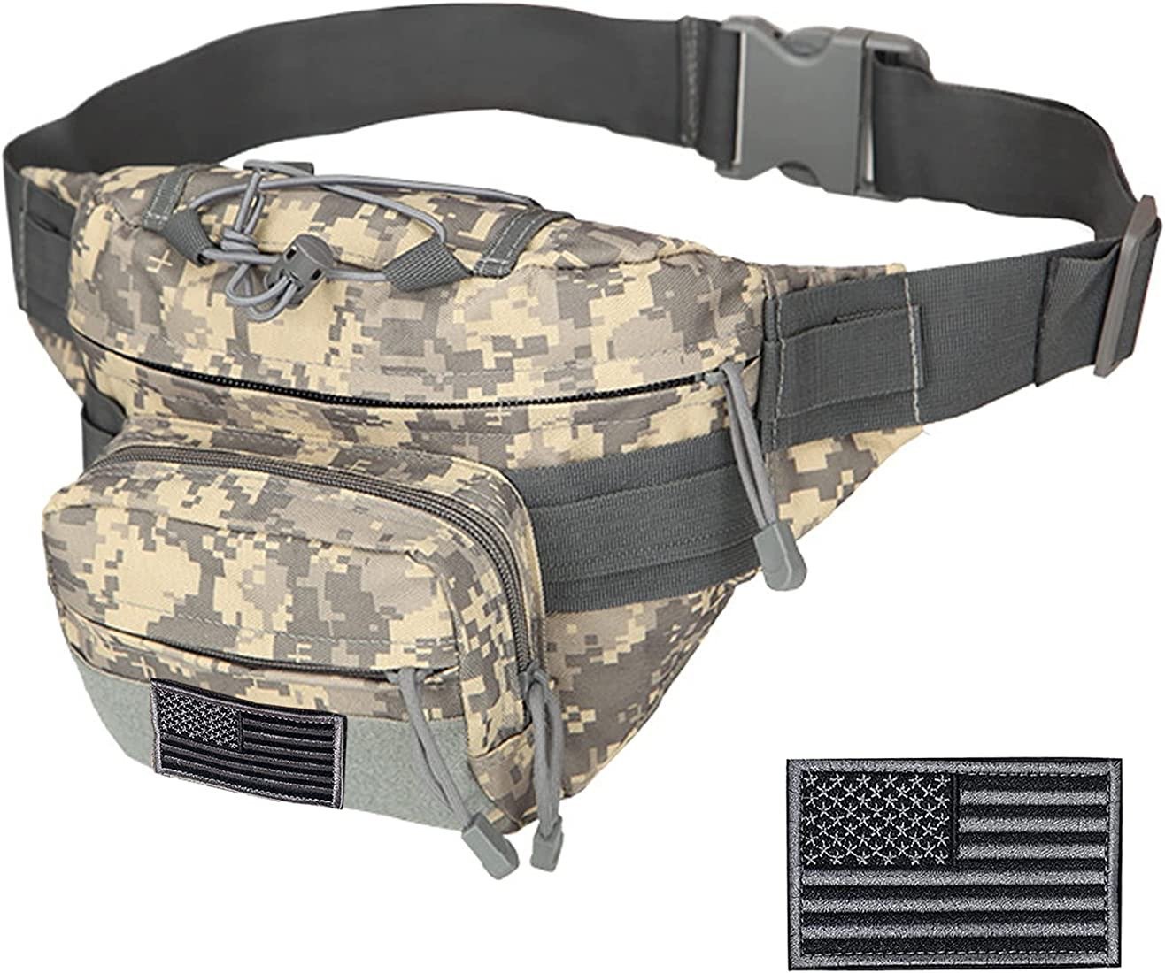 Tactical Sling Bag for Men – Durable Water-Resistant Waist Pack for Hiking, Travel & Everyday Carry🏕️