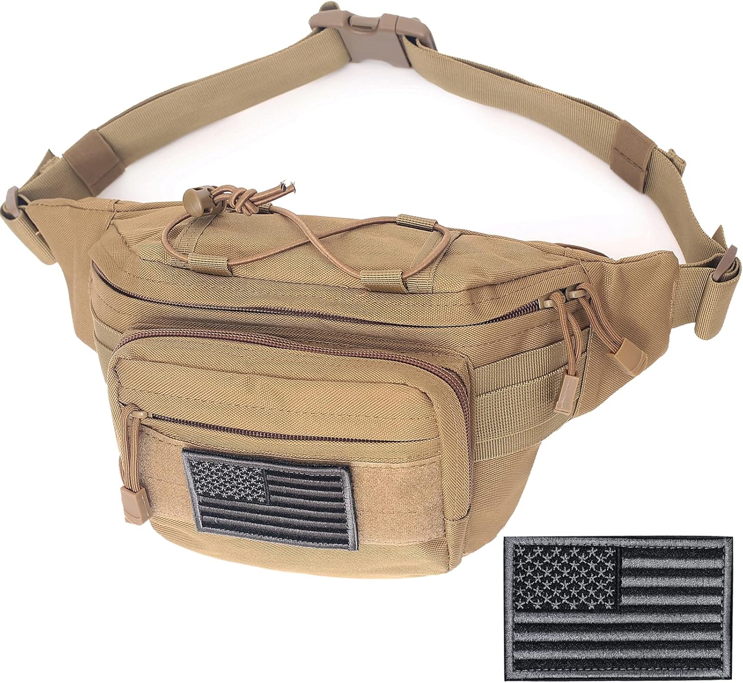 Tactical Sling Bag for Men – Durable Water-Resistant Waist Pack for Hiking, Travel & Everyday Carry🏕️