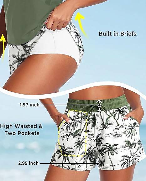 ⏰LAST DAY 49% OFF - 3 Piece Tankini with Shorts 🔥