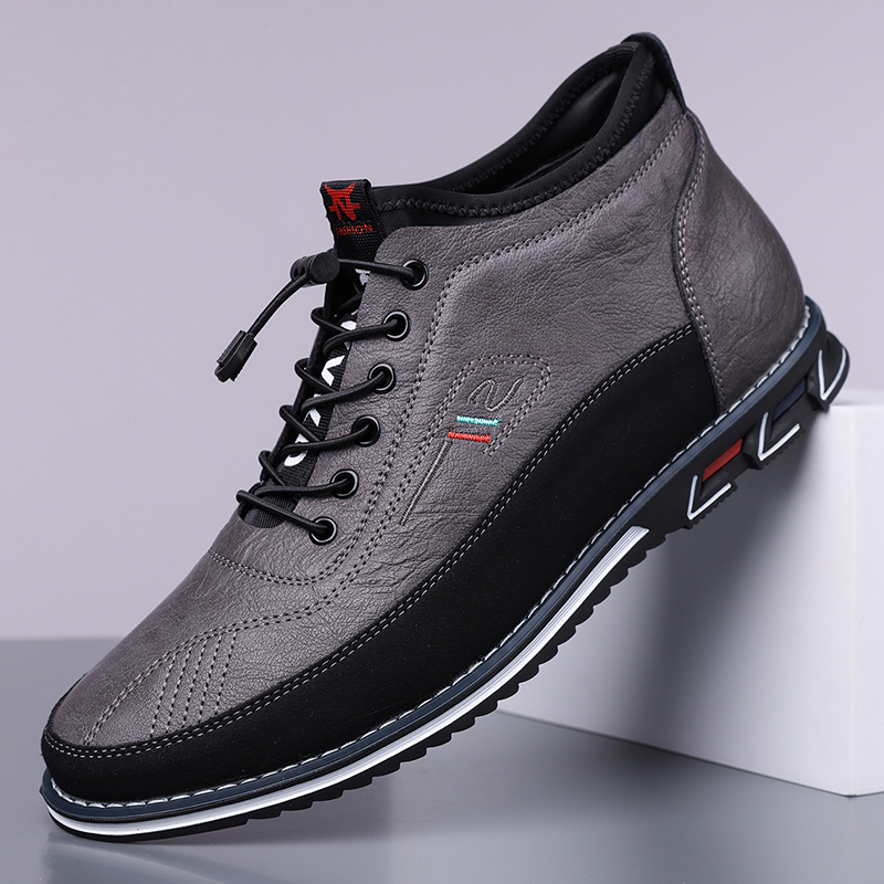 Men's Fashion Calfskin Leather Shoes