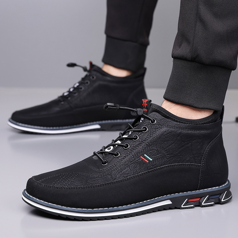 Men's Fashion Calfskin Leather Shoes