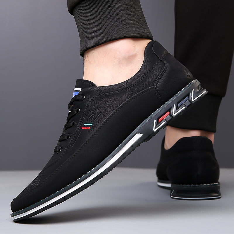 Men's Fashion Calfskin Leather Shoes
