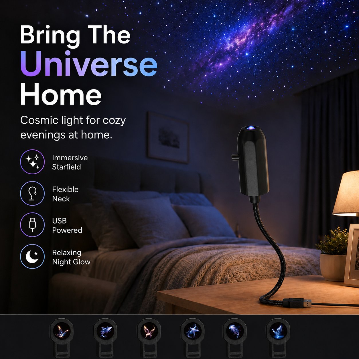Smart Holographic Star & Ocean 5D Projector