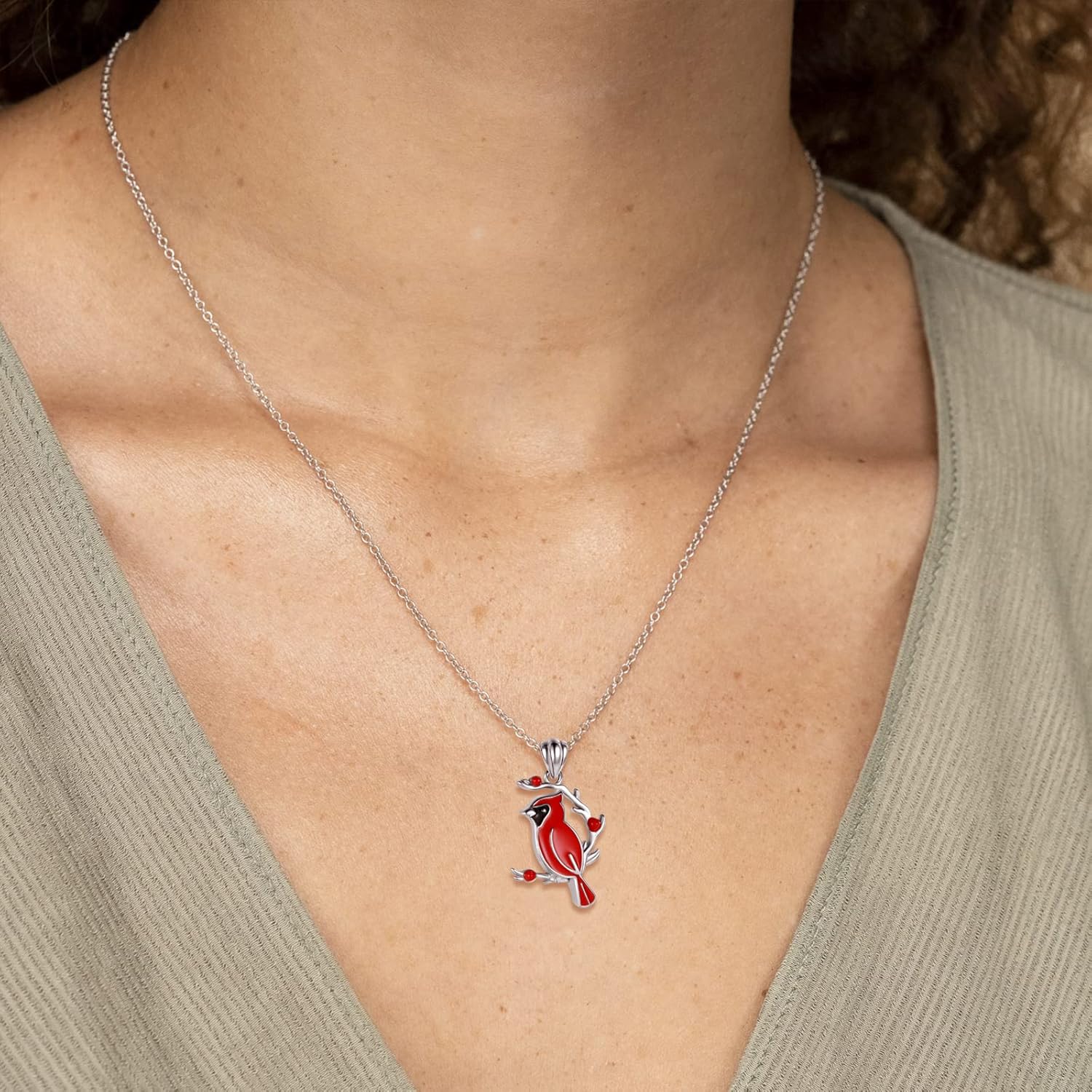 Heart-Shaped Cardinal Earrings: A Beautiful Reminder of Loved Ones