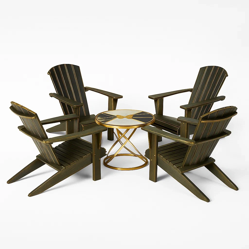Möbelset,Adirondack-Stuhl-Set-decorelaxo