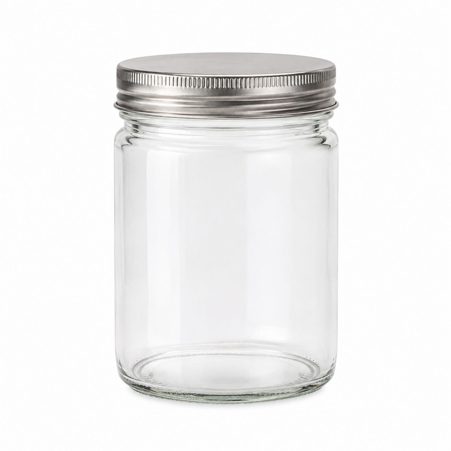 Barattolo in Vetro Trasparente con Coperchio a Vite 1000ml-Cavessahome