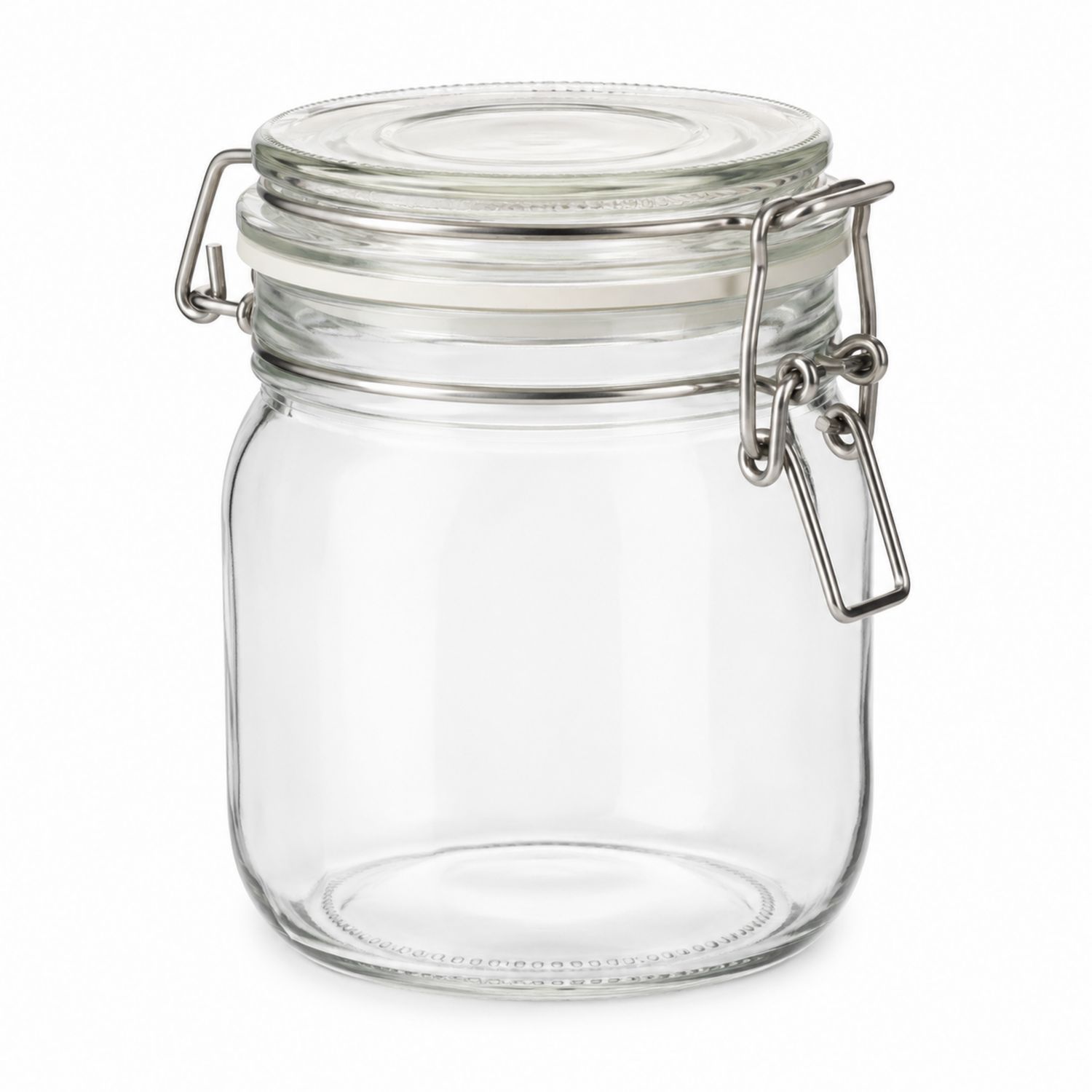 Barattolo in Vetro da 750ml con Chiusura Ermetica-Cavessahome