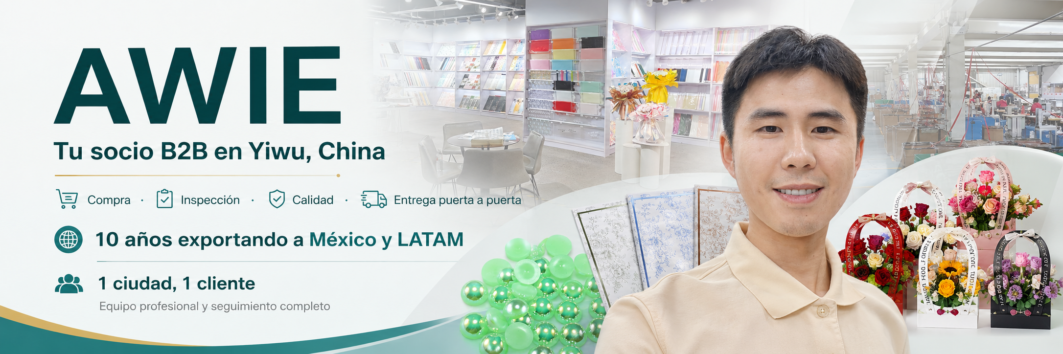 Awie proveedor B2B en China para México y LATAM