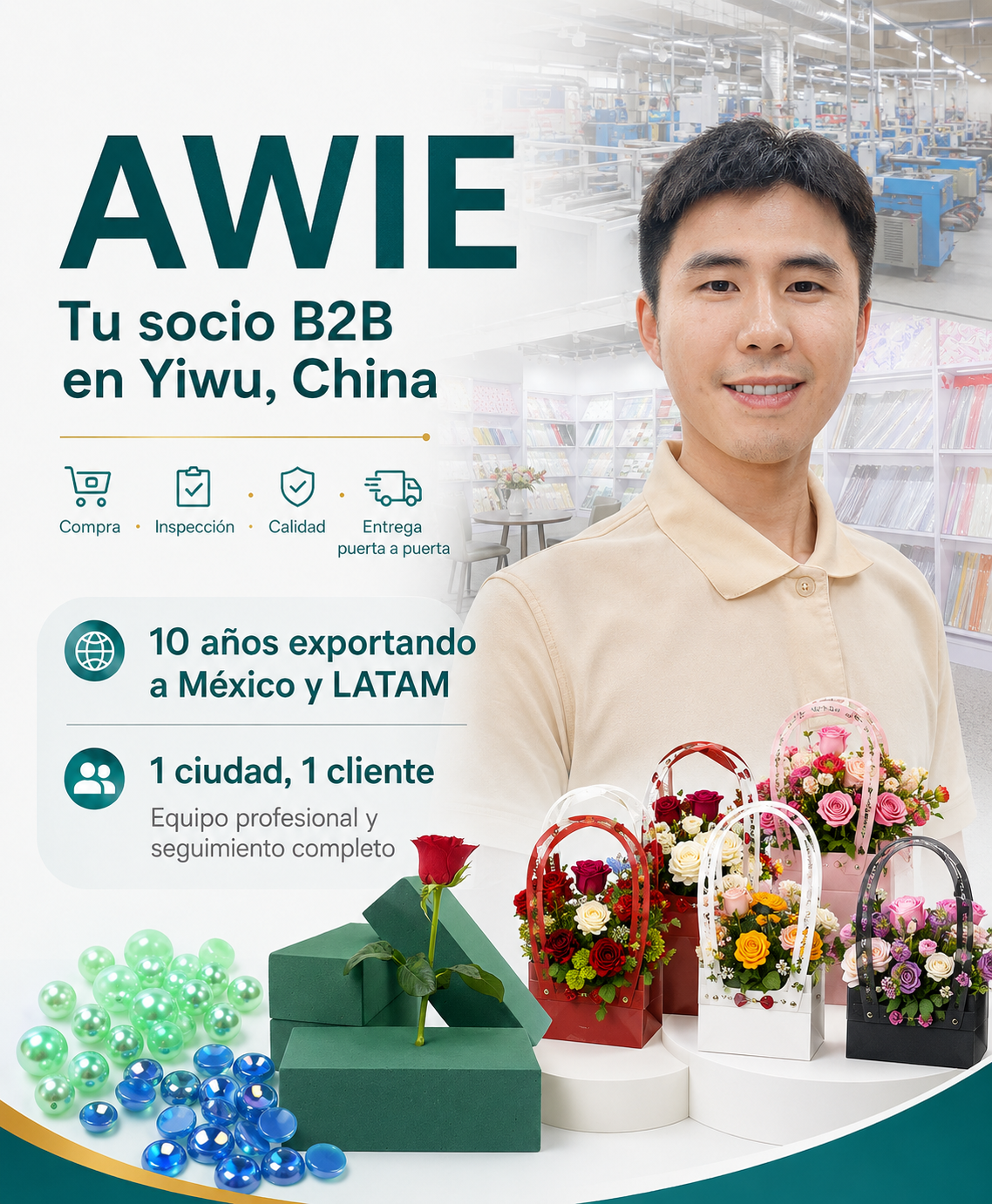 Awie proveedor B2B en China para México y LATAM