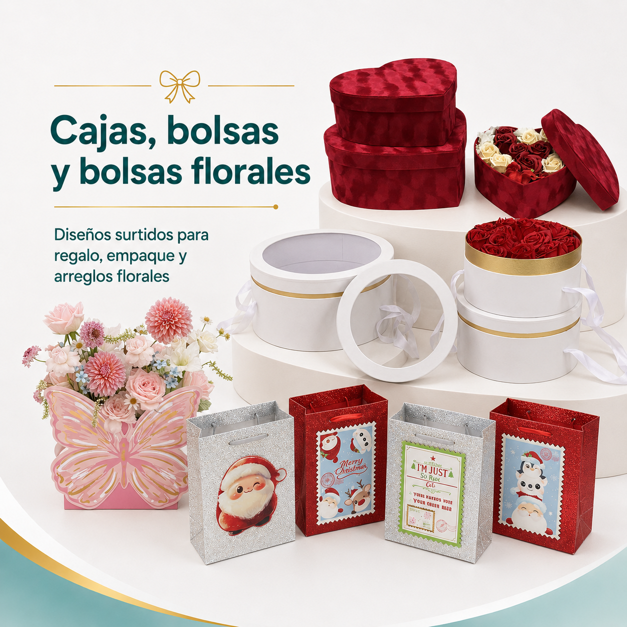 Bolsas y cajas para flores
