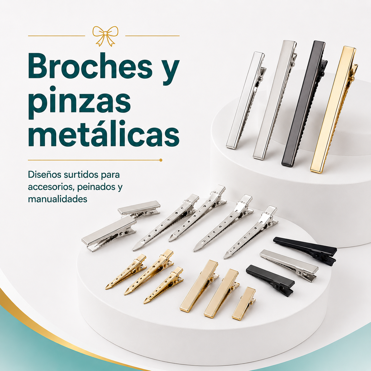 Broches y pinzas