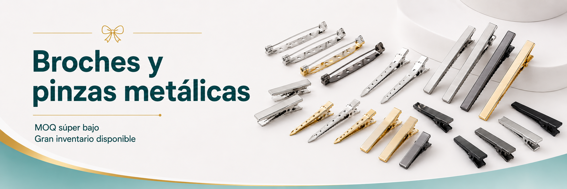 Broches y pinzas