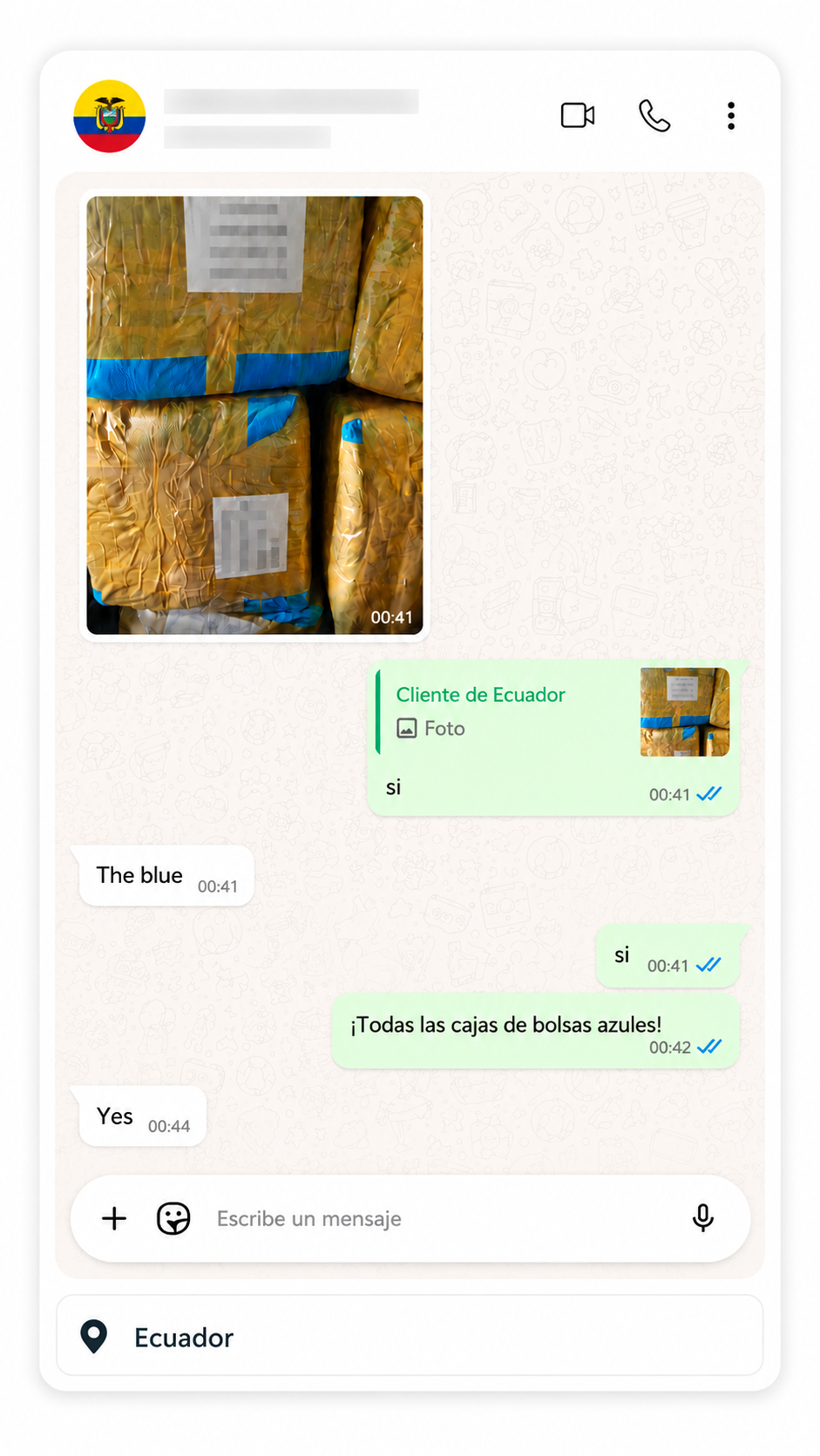 Cliente real Mexico