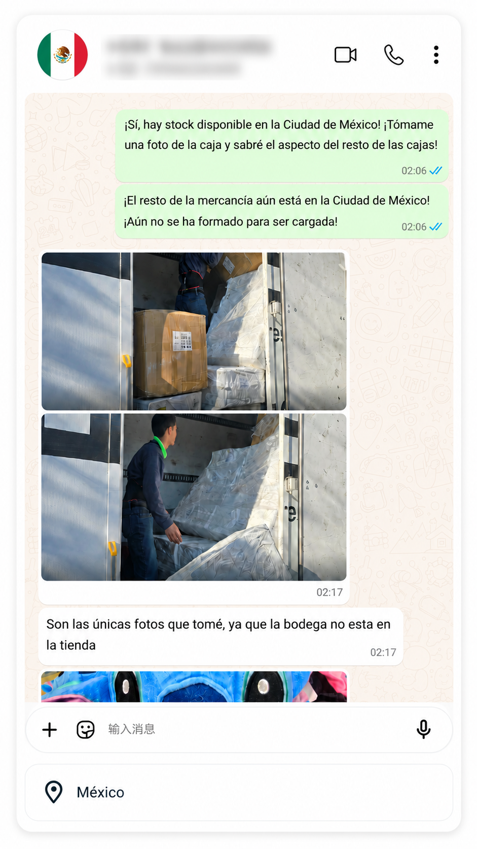 Cliente real Mexico