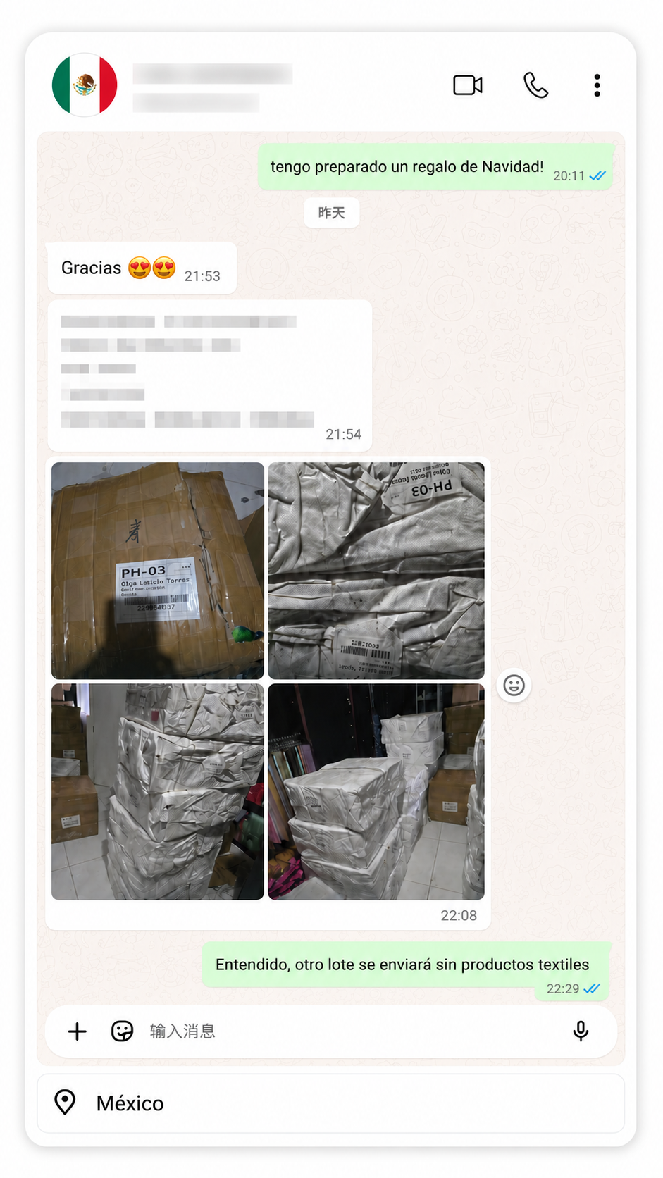 Cliente real Colombia
