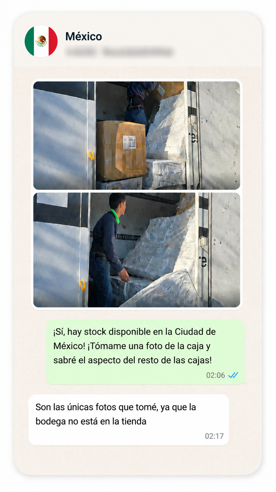 Cliente real Mexico