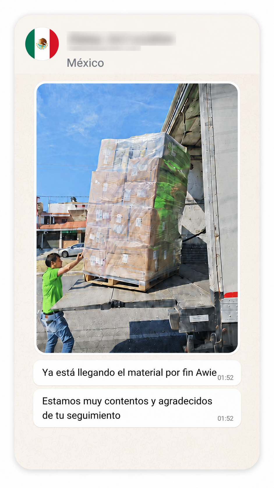 Cliente real Mexico