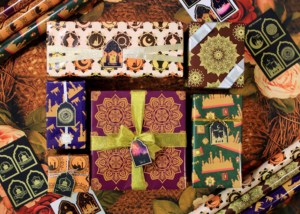 AW-PR-RPFM | Papel para Eid con diseños festivos