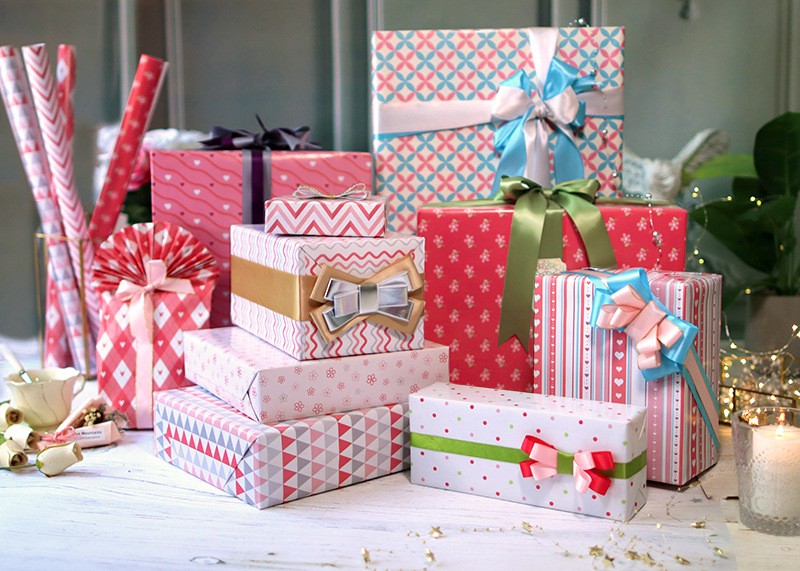 AW-PR-5GM5 | Papel para regalo en tonos rosa