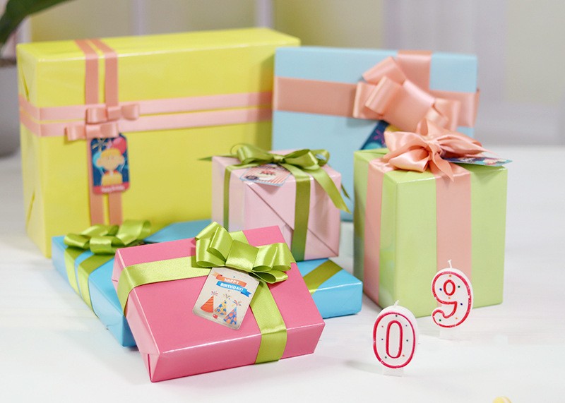 AW-PR-RE4L | Papel para regalo impermeable de color sólido
