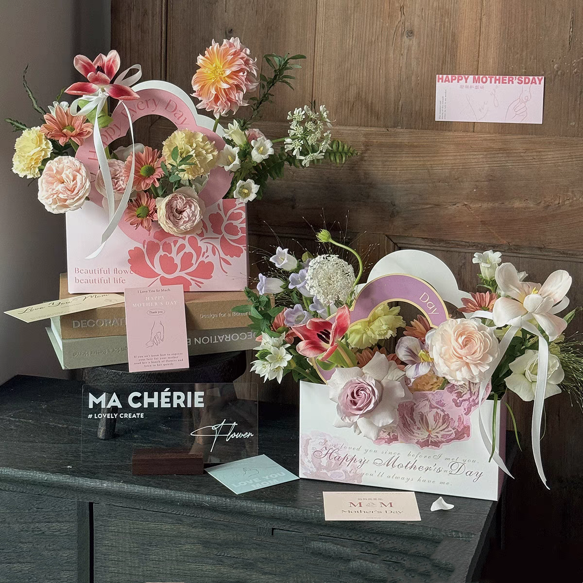 AW-CF-2698 | Caja floral Girasol