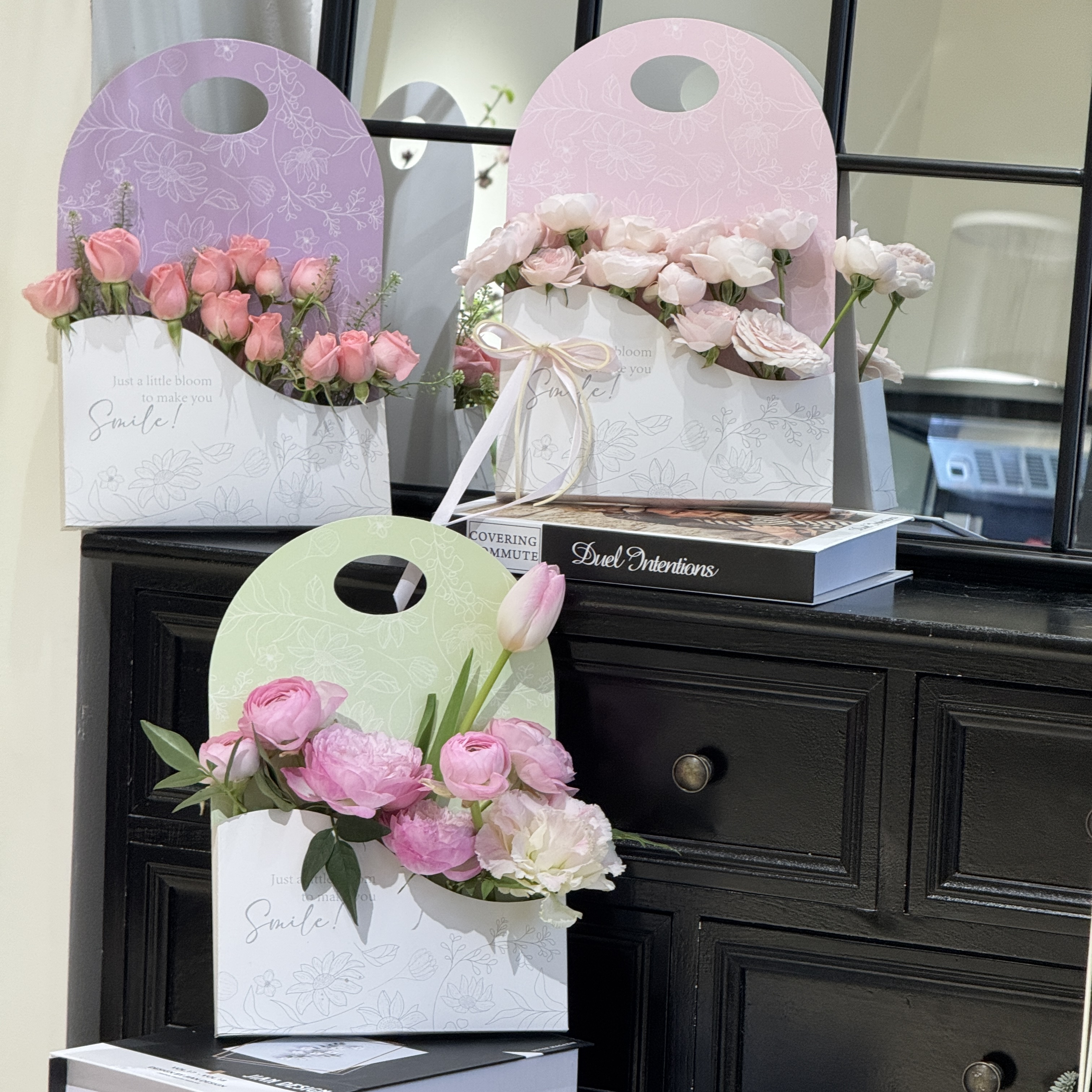 AW-BF-T2ZE | Bolsa floral para varios tallos