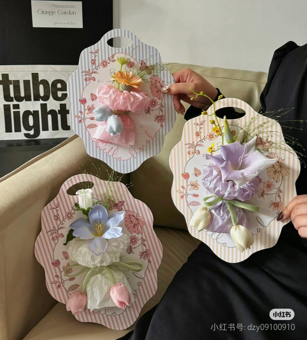 AW-TF-G7AB | Tarjeta para arreglos florales