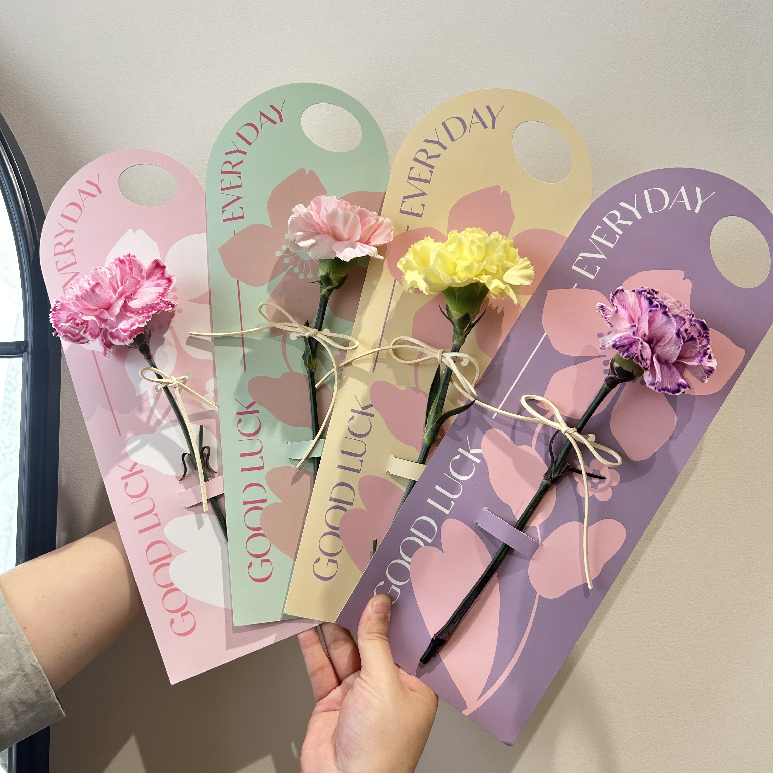 AW-TF-HVZZ | Tarjeta floral serie Sakura