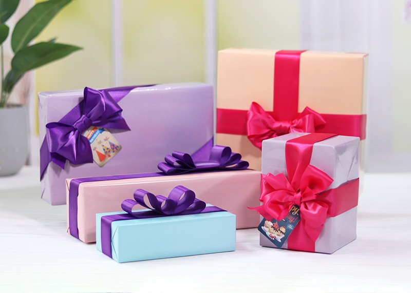 AW-PR-RE4L | Papel para regalo impermeable de color sólido