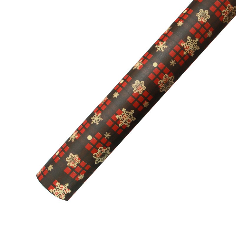 AW-PR-GWLK | Papel de Navidad con árboles a rayas