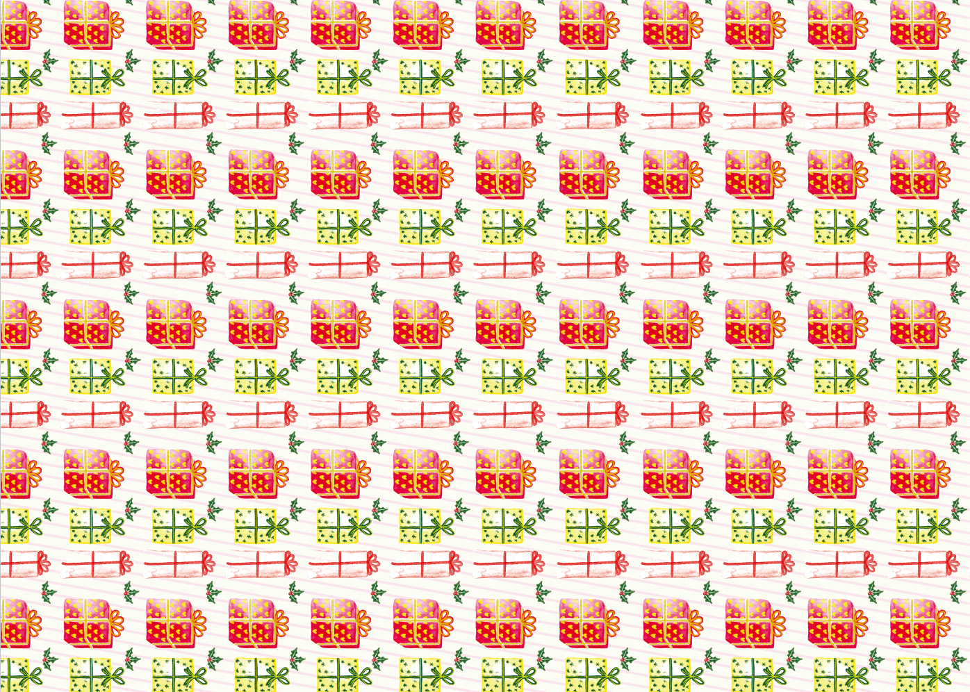 AW-PR-HYC8 | Papel de Navidad en papel kraft blanco