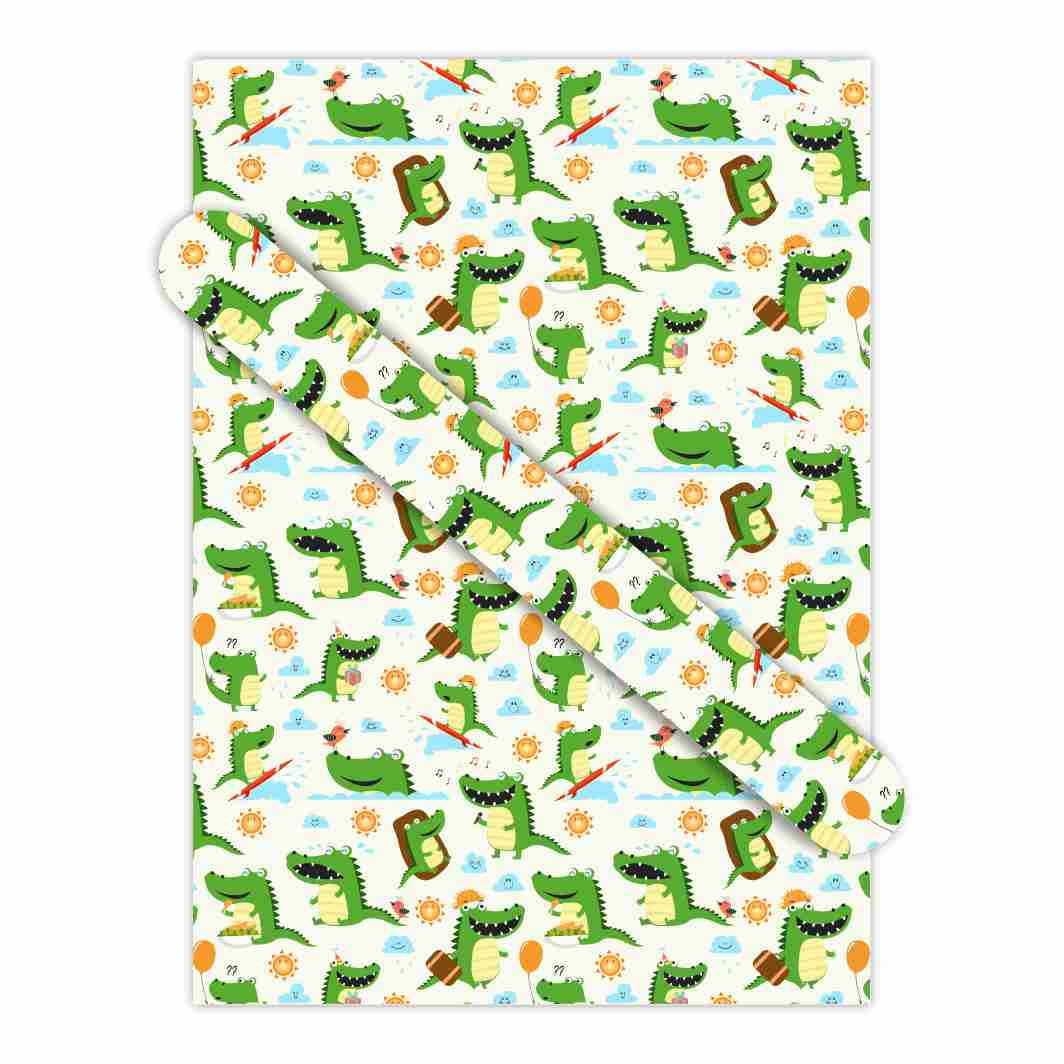 AW-PR-T7W9 | Papel para regalo en tonos verdes