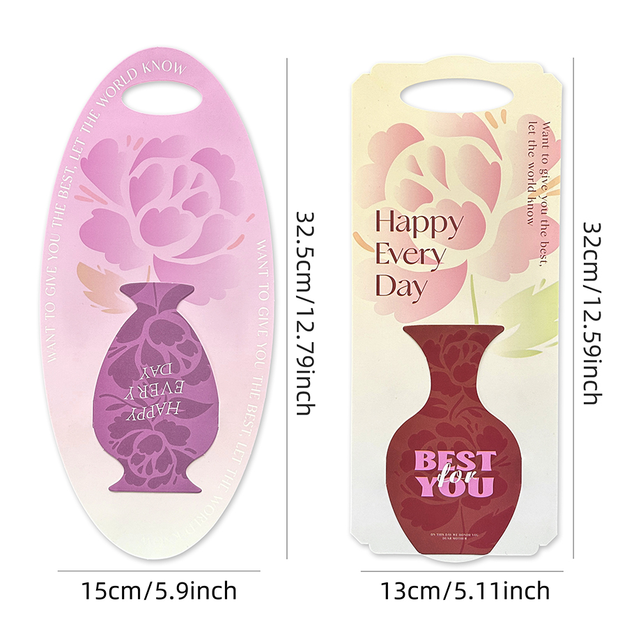 AW-CF-TVCV | Caja floral tipo florero