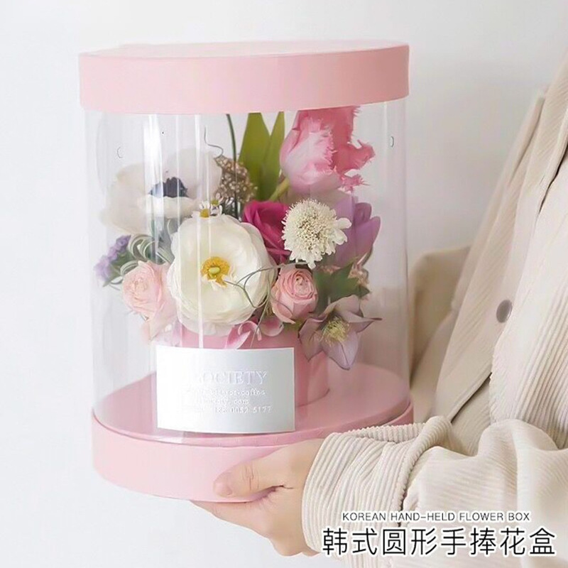 AW-CF-3UN9 | Cubeta transparente para arreglos florales