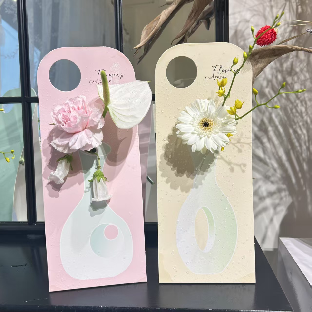 AW-BF-3GBJ | Bolsa para figuras, flores y regalos