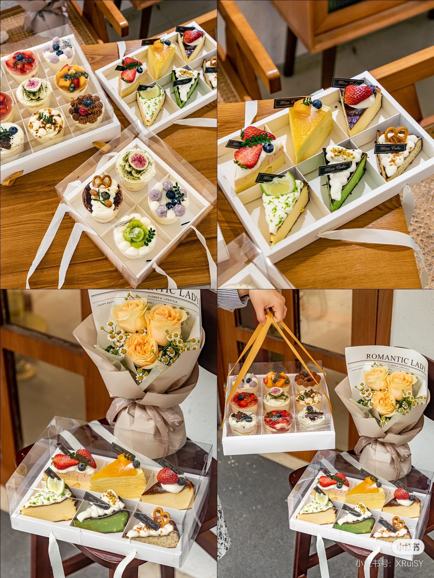 AW-CF-PNST | Caja transparente para pastel y flores