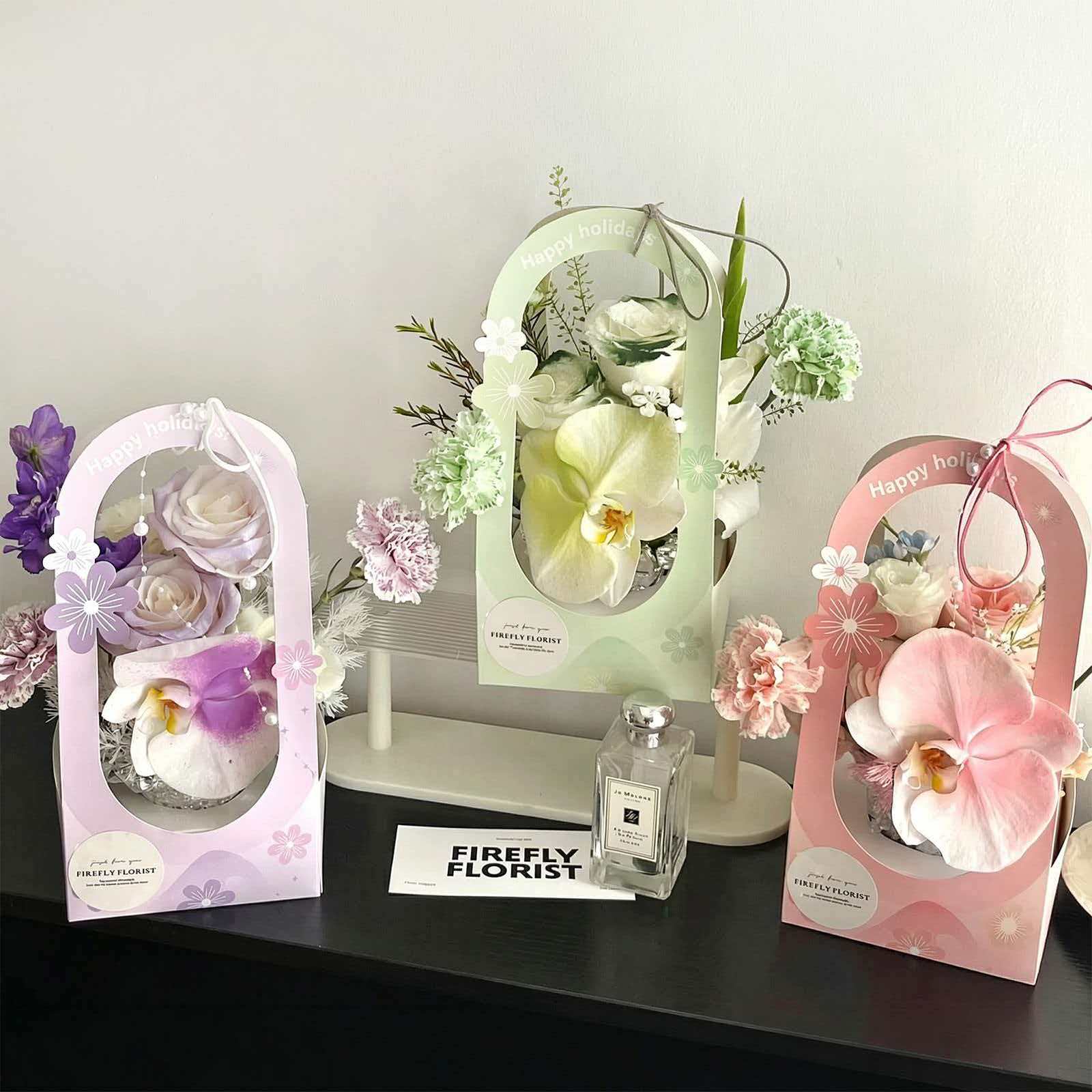AW-CF-J8WP | Caja floral de estilo moderno