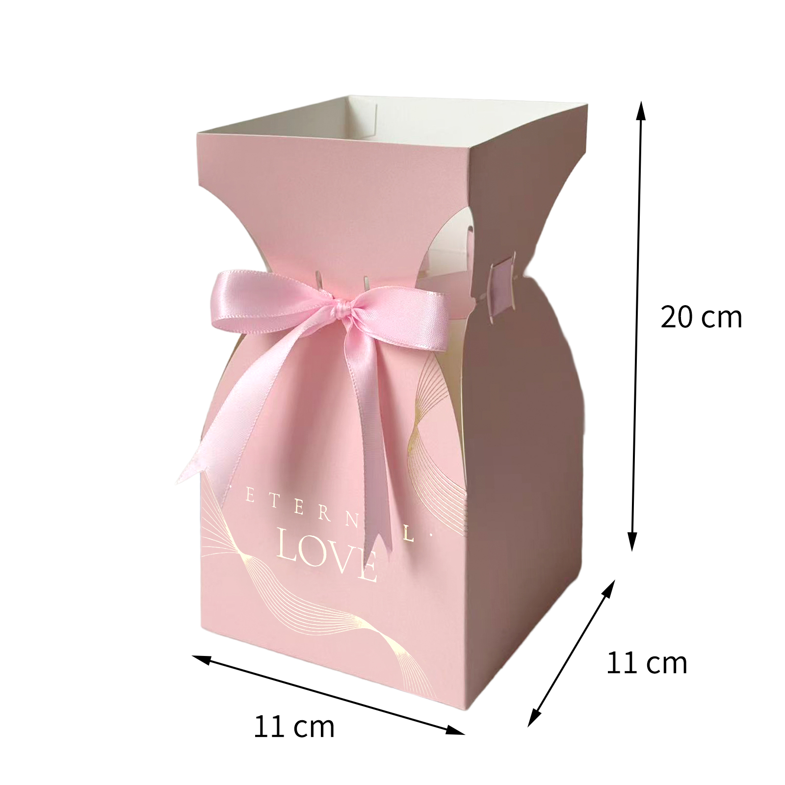 AW-CF-LM3L | Caja floral para ramo de mano