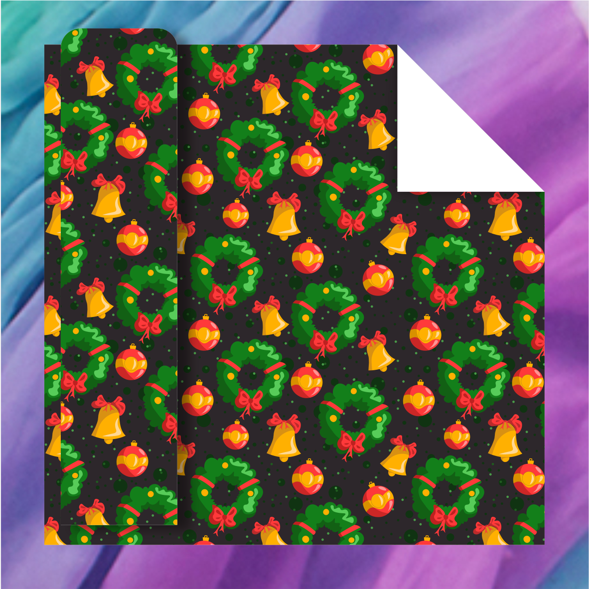 AW-PR-DK34 | Papel de Navidad con estampados variados