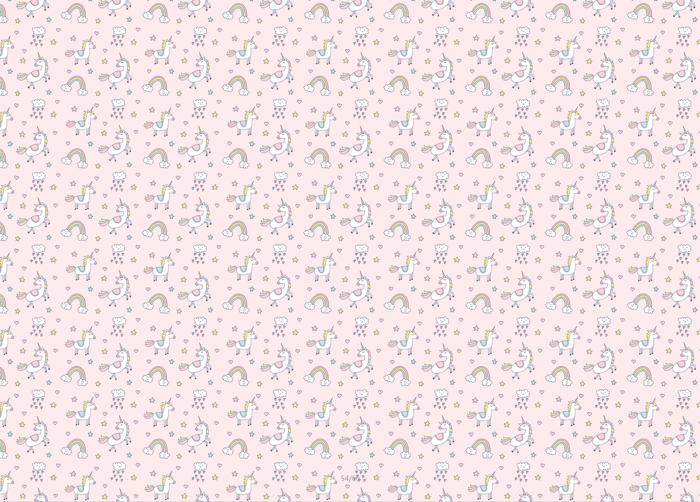 AW-PR-CRFH | Papel para regalo con unicornios