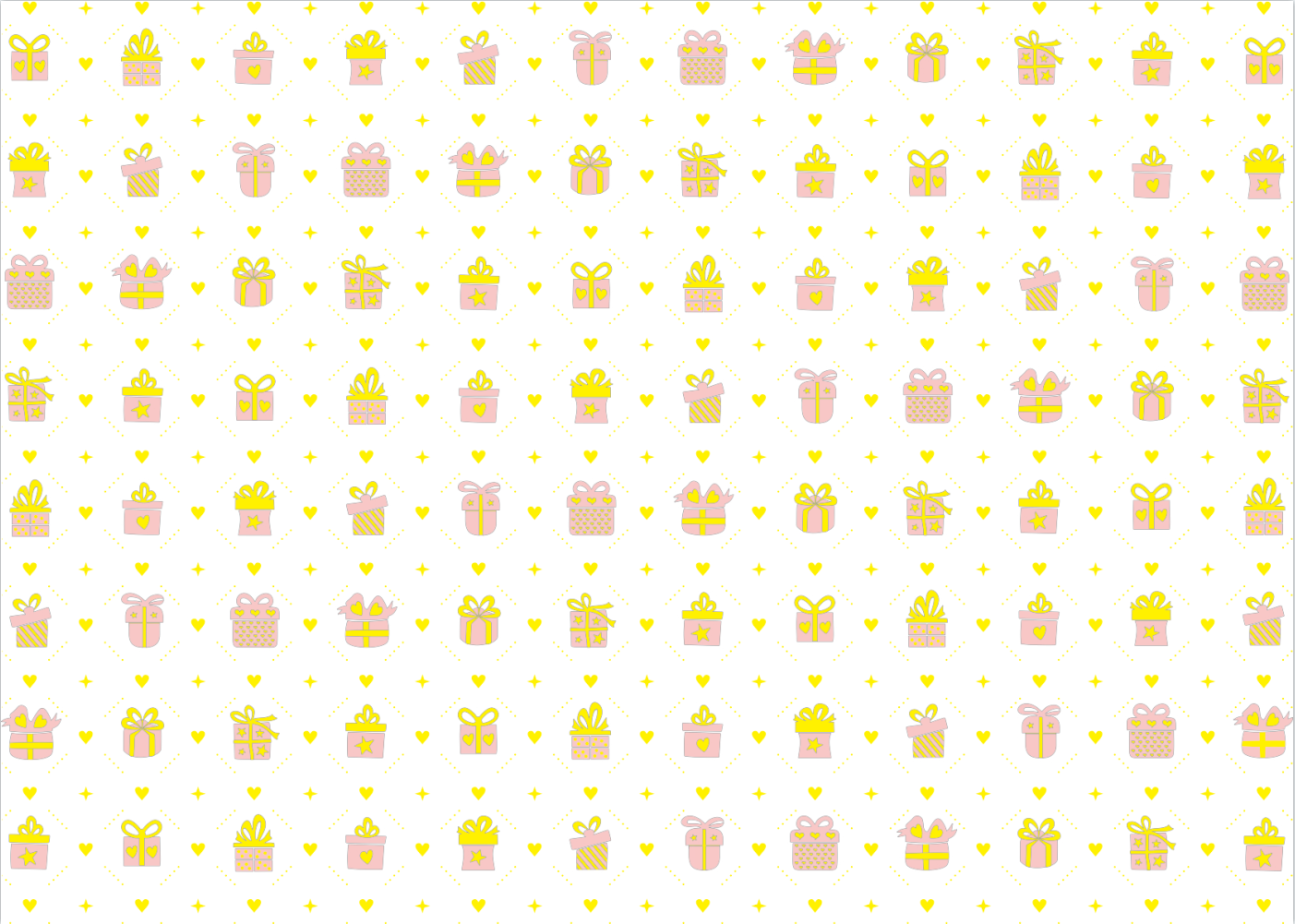 AW-PR-A63U | Papel para regalo rosa con estampado dorado