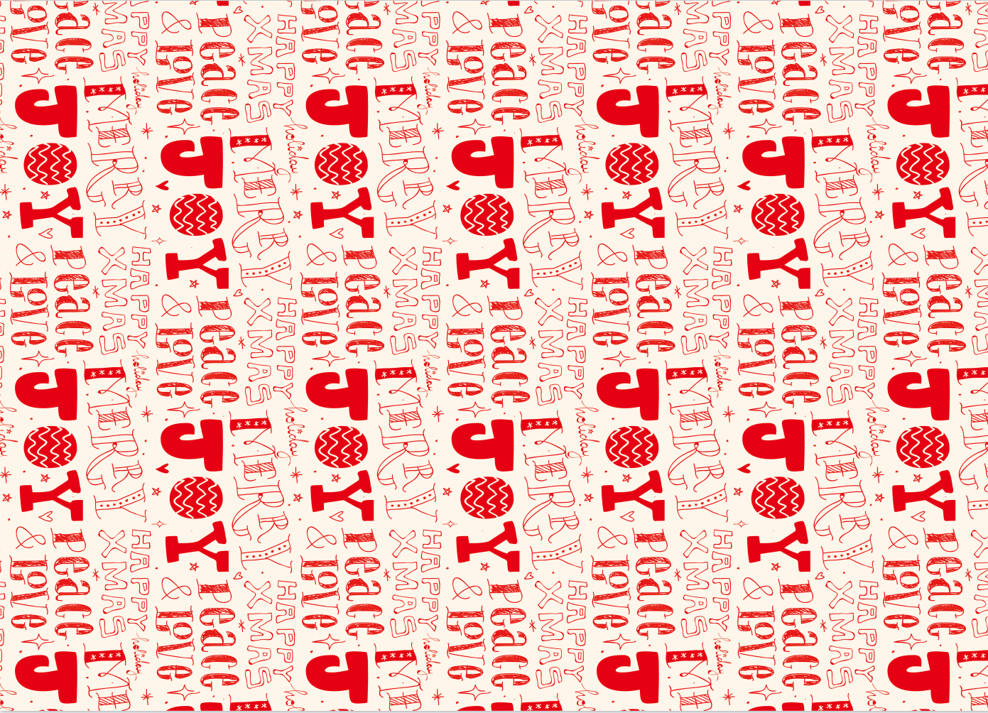 AW-PR-HYC8 | Papel de Navidad en papel kraft blanco