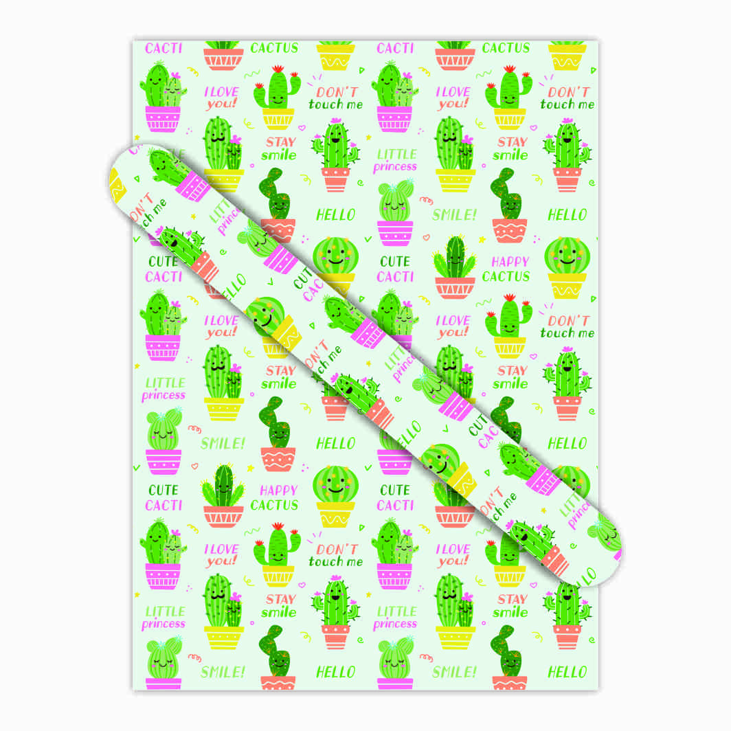 AW-PR-T7W9 | Papel para regalo en tonos verdes