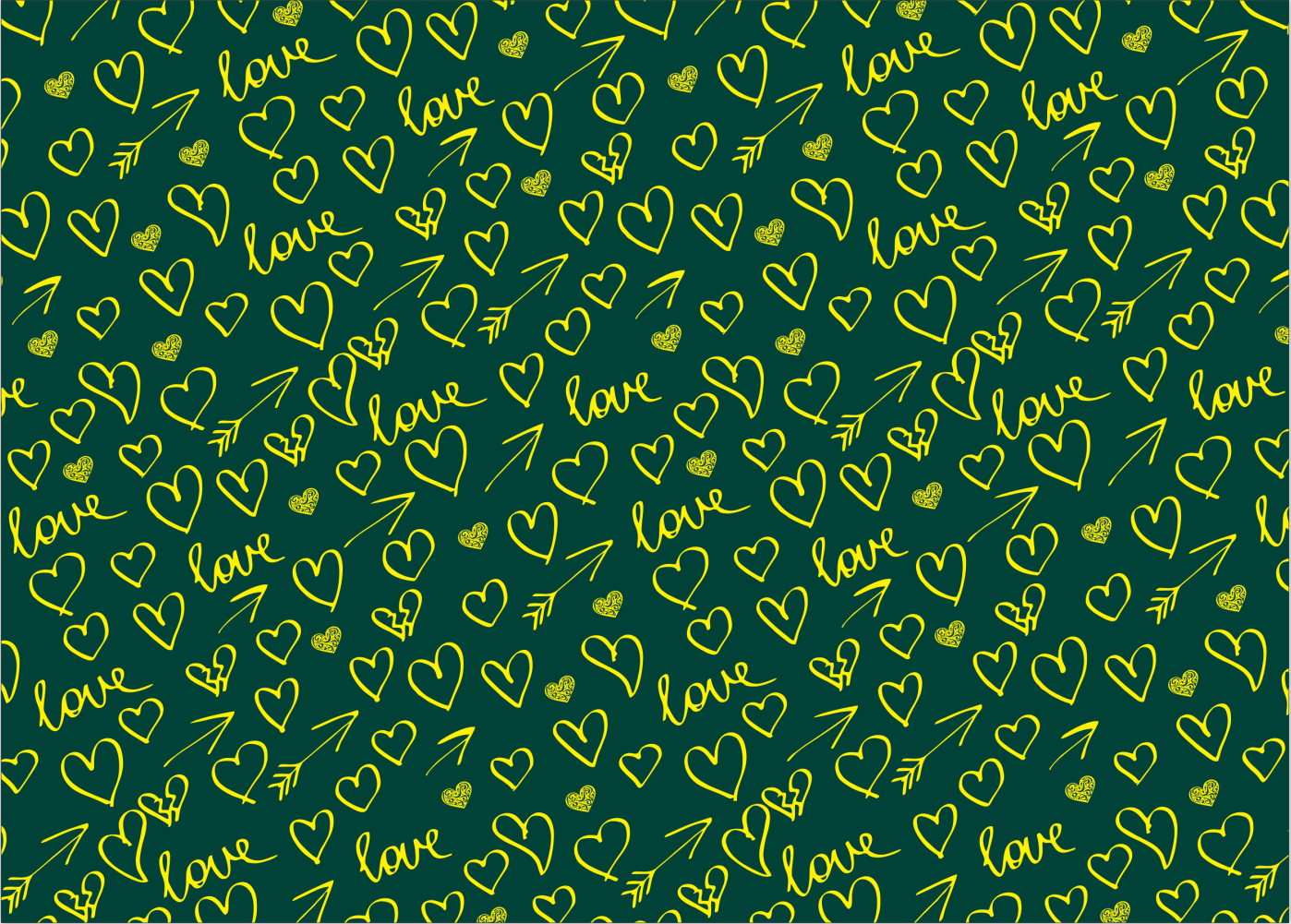 AW-PR-642Z | Papel para regalo verde esmeralda con estampado dorado